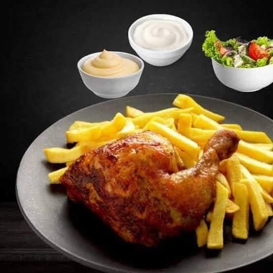 Drumstick + Chips + soda + salad